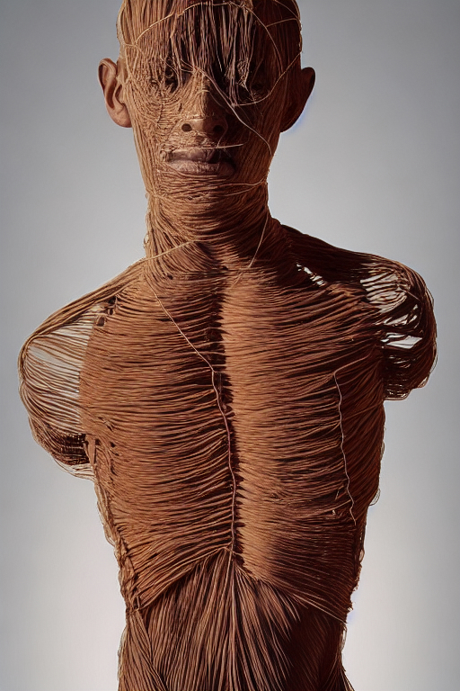 Torso series, Horomata, 2021, AI generated
