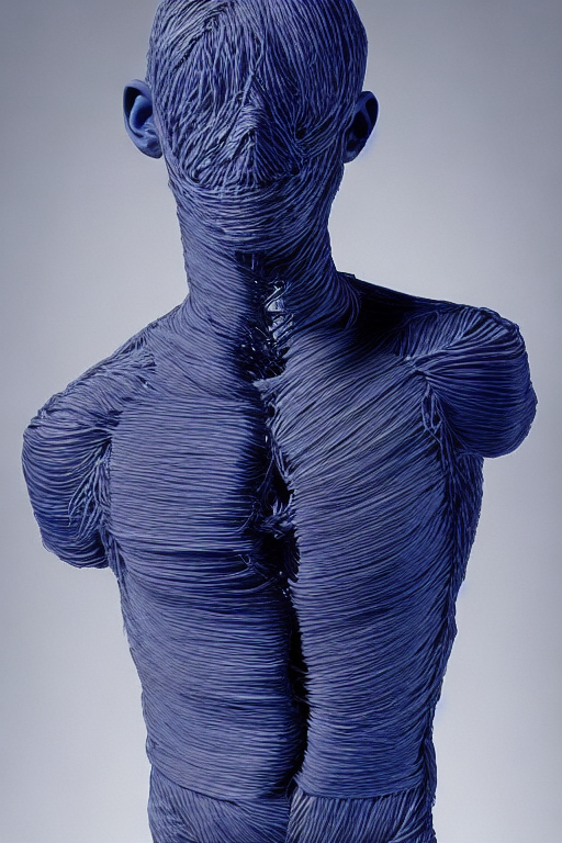 Torso series, Horomata, 2021, AI generated